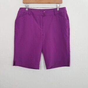 Callaway Athletic‎ Shorts Stretch Purple Size 12
